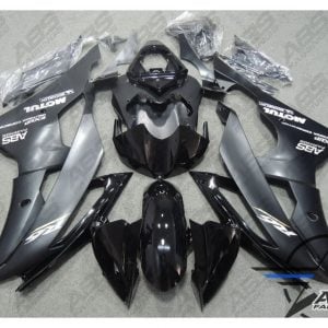 Black on Black with sponsor decals – 2008 to 2016 R6