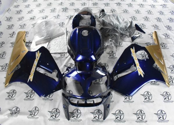 Dark Pearl Blue and Gold Lowers – 2000 to 2006 ZX-12R