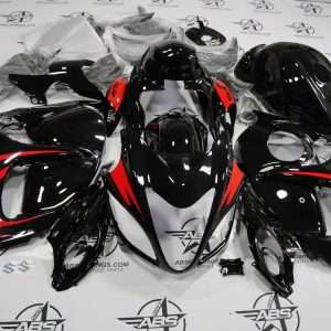 black and red 2008 to 2020 hayabusa gsxr1300