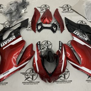 Pearl Red and Gloss Black 2011 to 2014 Ducati Panigale 899 1199