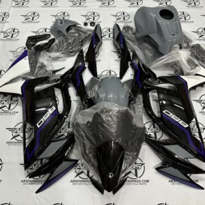 concrete grey, gloss black, and purple 2020 to 2026 kawasaki ninja 650