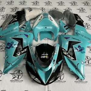 *** ready to ship *** tiffany blue and black racing 2006 to 2007 zx10r