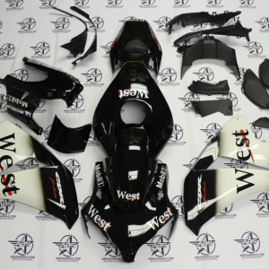 ***Ready to Ship *** Gloss Black and White West Edition - 2008 to 2011 CBR1000RR