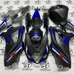 gloss carbon fiber blue yoshimura edition 2007 to 2008 gsxr 1000
