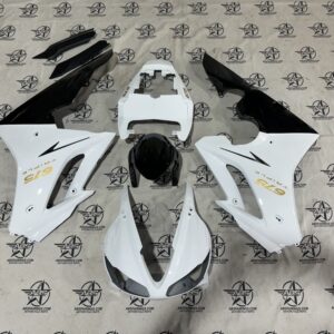 ***ready to ship *** white and black with gold decals 2009 2012 daytona 675